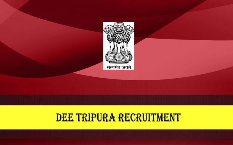 DEE Tripura Recruitment 2022 – 3168 UGT & GT For Classes I-VIII Vacancy