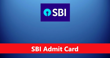 SBI Admit Card 2024 – 5280 Circle Based Officer Posts Online Exam