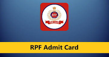 RPF Admit Card 2024 – 452 Sub-Inspector Posts