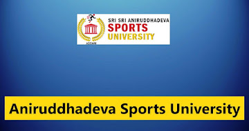 Sri Sri Aniruddhadeva Sports University Recruitment – 3 Posts