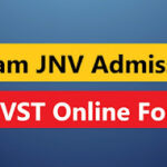 Assam JNV Admission 2026 – JNVST Online Application