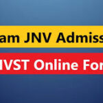 Assam Navodaya Admission 2026 – JNVST Class VI, Online Application